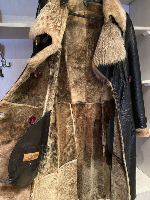 Дублёнка лаковая натуральная Marco Polo