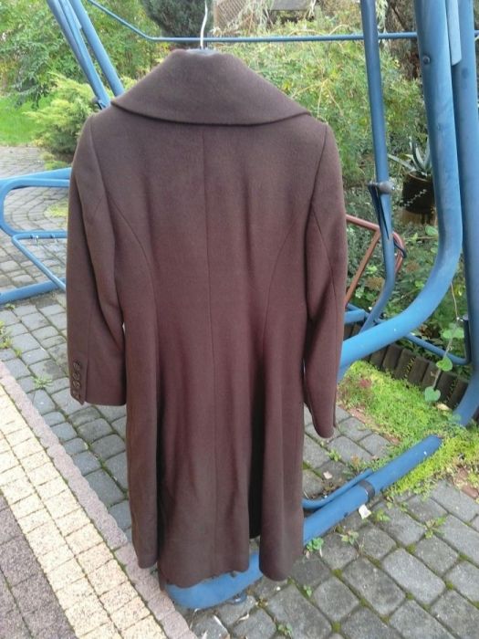 Płaszcz premium czekolada dziekański idealny 40