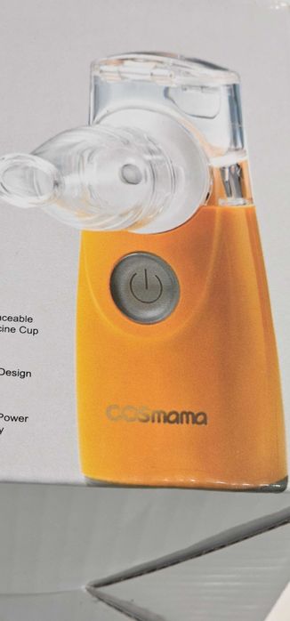 Inhalator przenośny dla dzieci Nebulizator COSMAMA z maską Cichy.