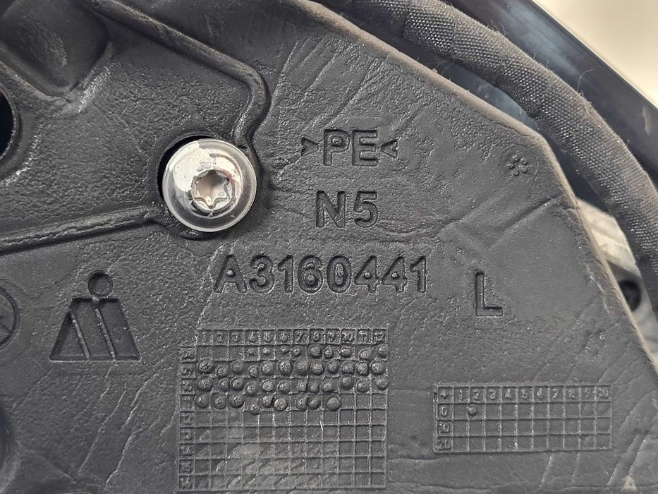 Espelho retrovisor esquerdo Mercedes Classe C (W204) de 2007 ate 2015