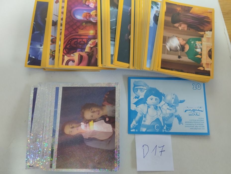 (D3) Cromos de 8 coleções