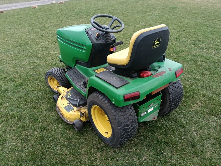 Traktorek kosiarka John Deere 355D tanio faktura VAT