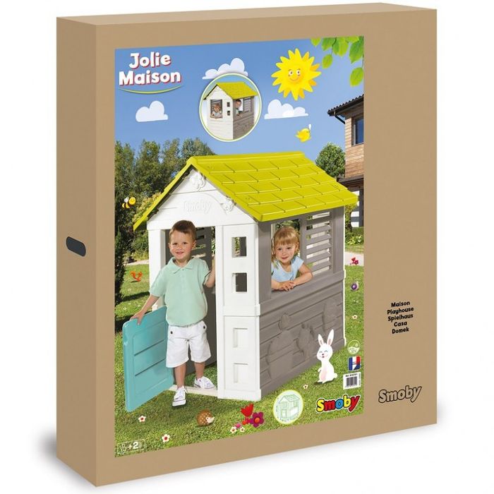 SMOBY Domek baza dla dzieci   plastikowy Ogrodowy Jolie namiot