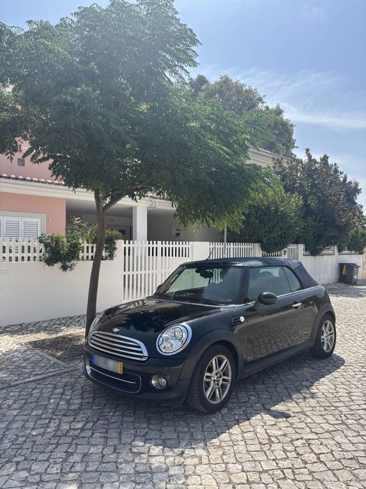 Mini Cabrio Preto