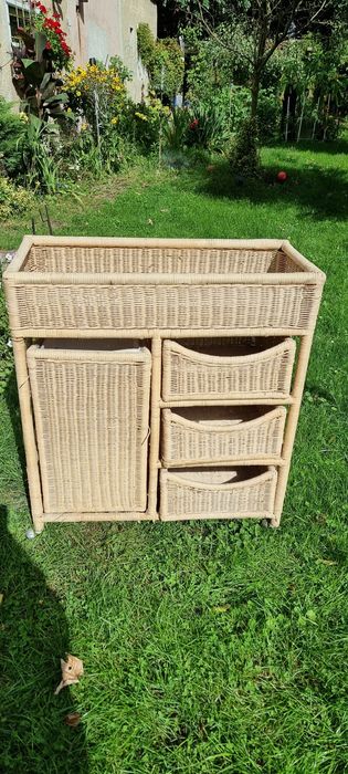 Szafka wiklinowa duza