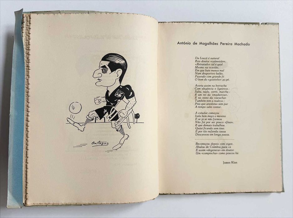 1936/37, Livro dos Quintanistas de Medicina. Poemas e caricaturas.