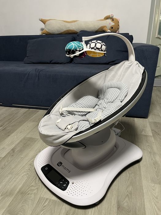 Крісло-гойдалка 4moms mamaroo classic grey, заколисуючий центр