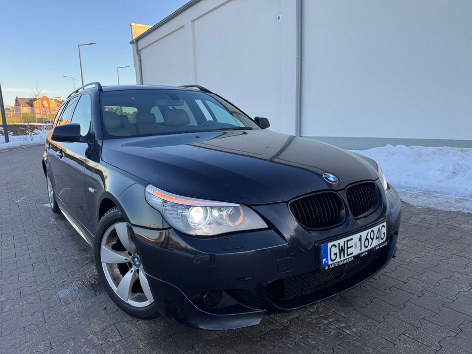 BMW E61 520D 177KM Automat M-PAKIET LIFTING Skóra Panorama Xenon