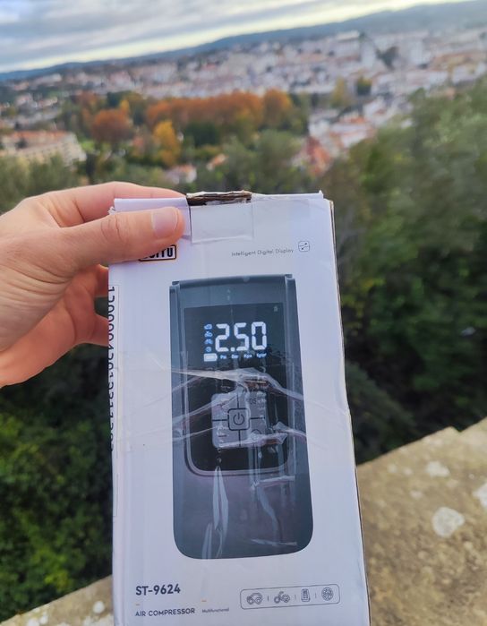 Compressor Portátil Novo #SALDOS