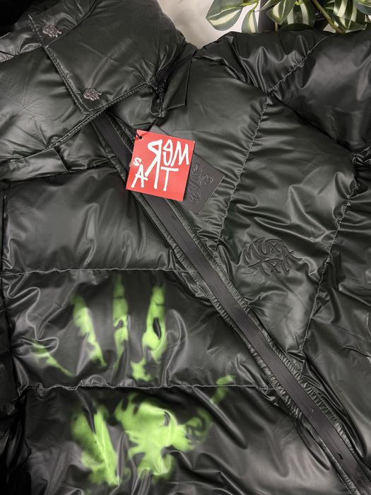 Пуховик куртка Mertra jacket Puffer черна курточка мертра