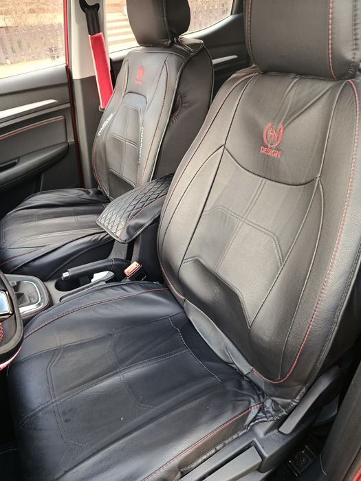 Pokrowiec na siedzenie samochodu 2x różne kolory