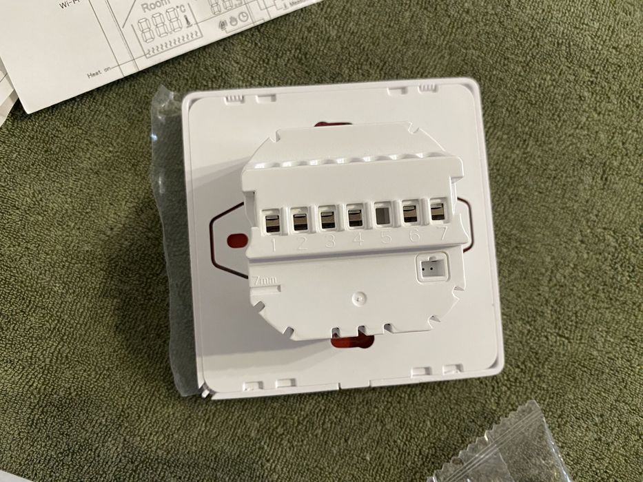 США! Терморегулятор Теплый Пол  программируемый Отопления Пола