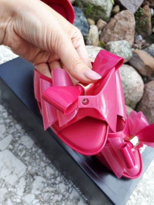 Sandały MELISSA seduction II różowe fuksja baletki balerinki 38
