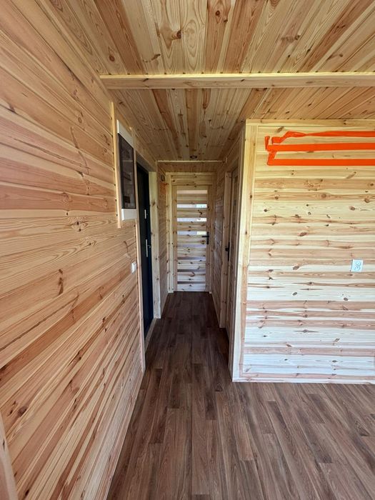 Domek drewniany mobilny całoroczny 8x3.2