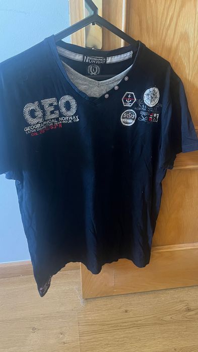 Pack 3 T-Shirts Tamanho L – Nike, Norway Geographical e In Extenso