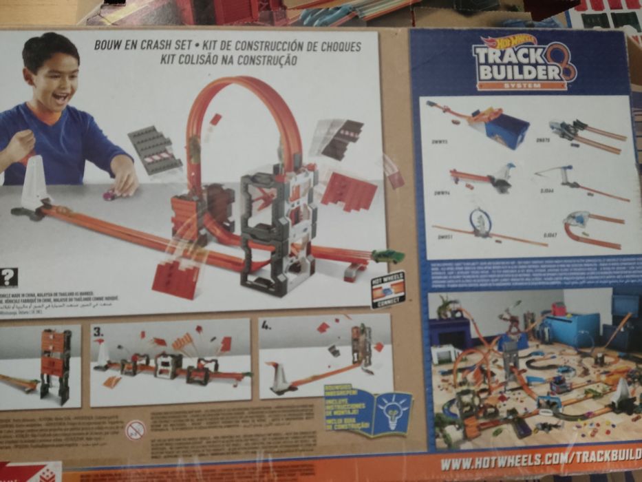 Hot Wheels  construction crash kit