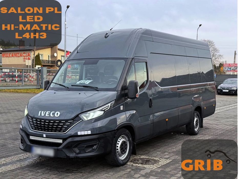 Iveco Daily 35S18 Hi-Matic L4H3 Furgon Maxi Long Salon PL, Jeden właściciel  NR.181 2022/2021 LED, Kamera Cofania, Tempomat, Klimatronic, TOP !!