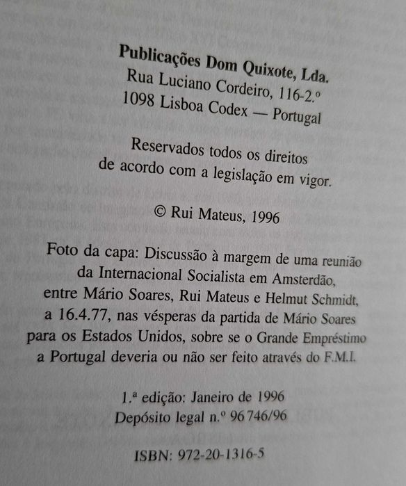 Contos Proibidos Memórias de um PS Desconhecido de Rui Mateus