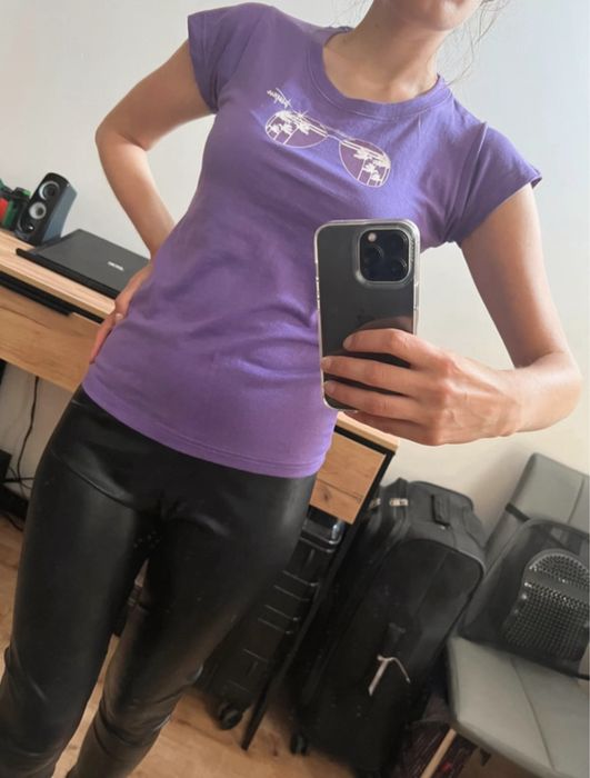 Nowy liliowy T-shirt damski - koszulka trespass