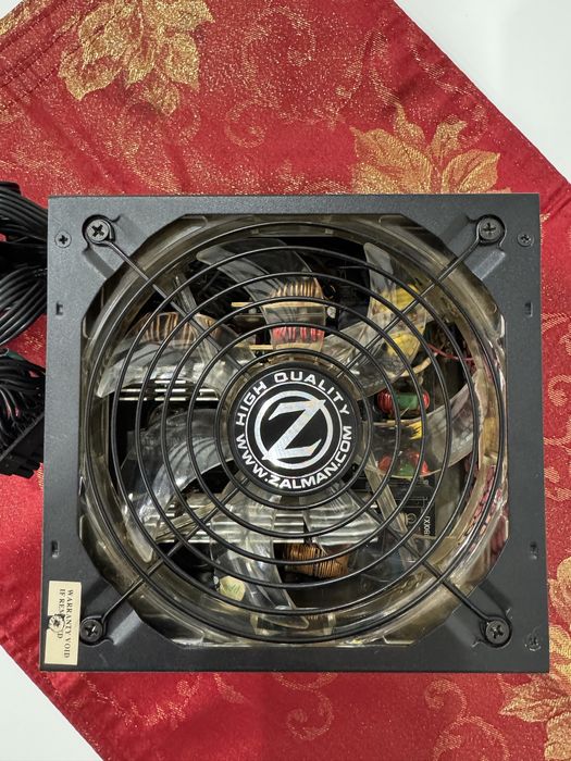 Блок живлення Zalman ZM500-TX 500W, 80+, повністю робочий