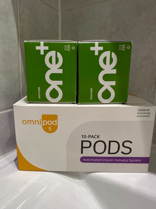 Omnipod 5 та dexcom one +