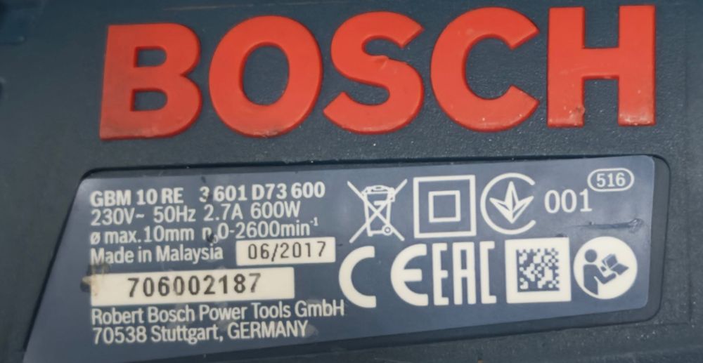 Wiertarka Bosh GBM 10 RE