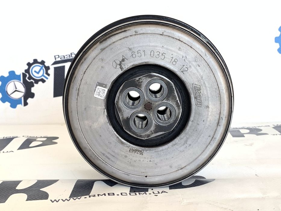 Шкив коленвала демпферный Мерседес Спринтер W906 2.2 OM651 A6510351812