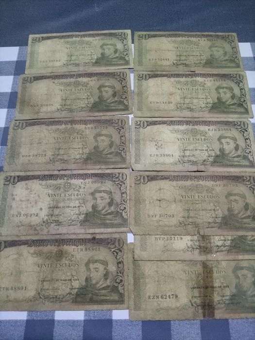 20 escudos st.antonio 1964