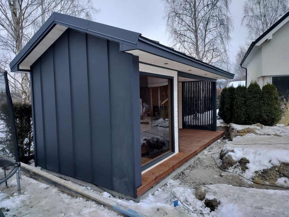 Sauna ogrodowa z tarasem 29000 zł