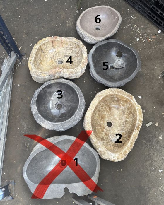 Umywalki z drobnymi defektami