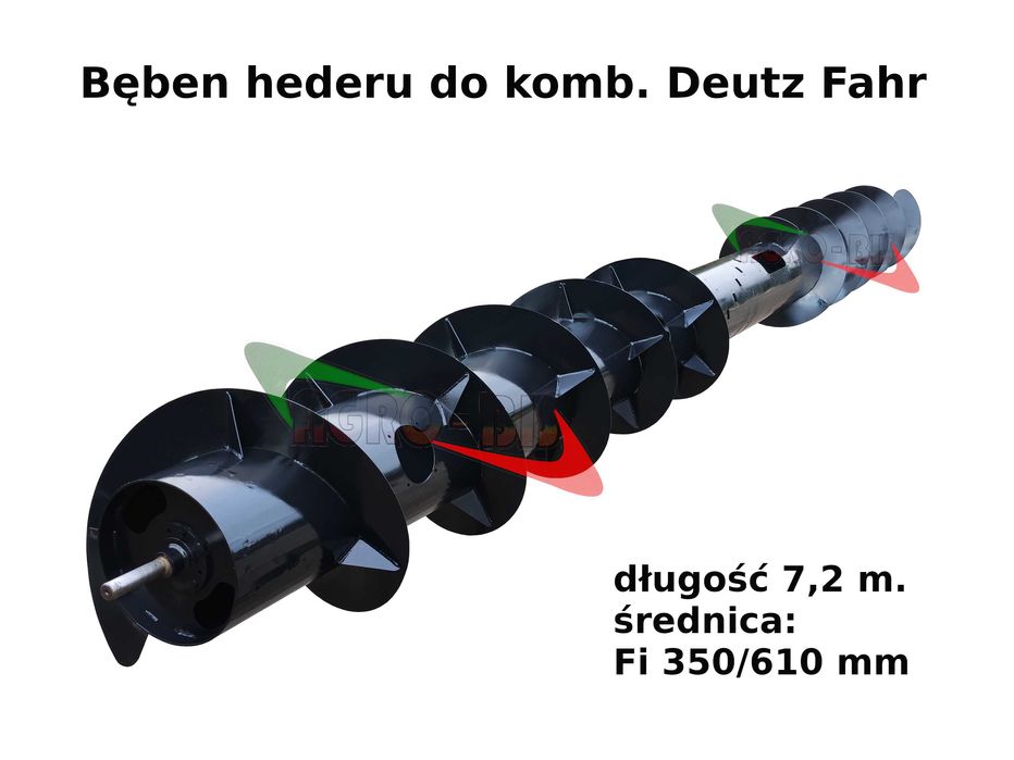 Bęben hederu do komb. Deutz Fahr