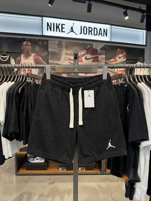 NIKE JORDAN Спортивні Шорти // Найк Джордан Черные Шорты