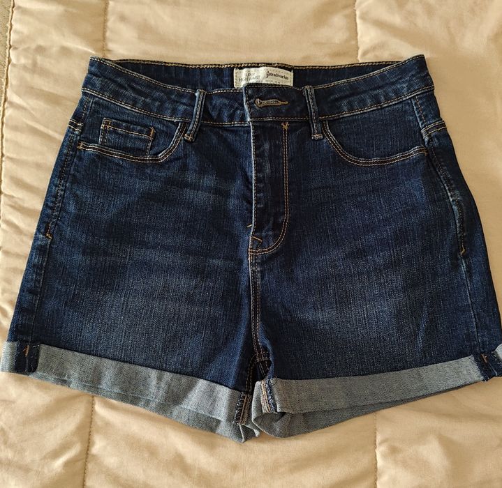 Calções high waist Stradivarius