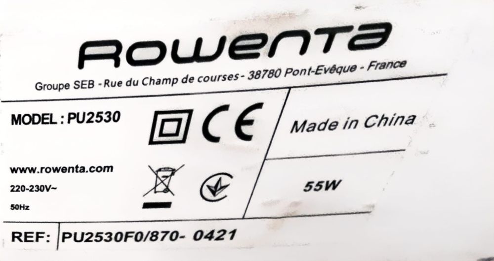 Purificador de ar Rowenta