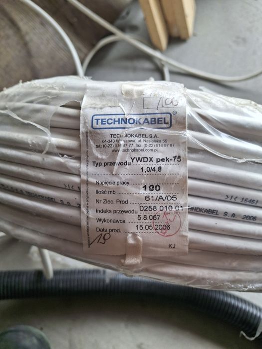 Kabel antenowy ywdx pek-75 Technokabel