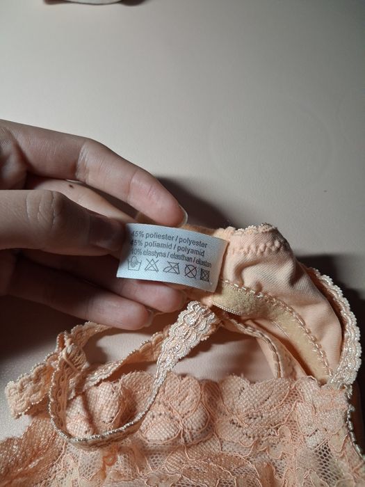 Stanik damski pomarańczowy rozmiar 75C