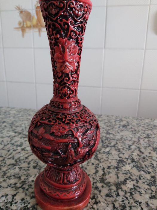 Vendo jarra em laca cinnabar Entregas em Massamá