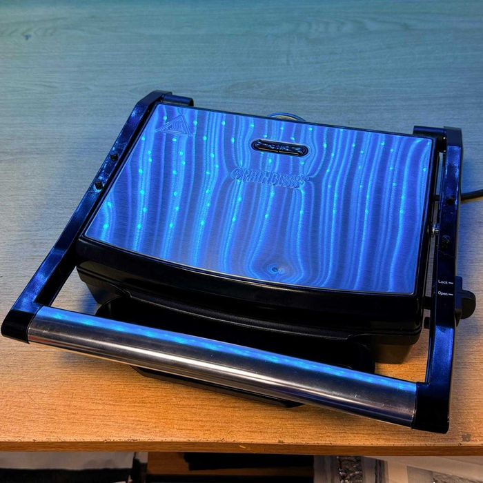 Princess 112415 Contact Grill – Panini Grill – Ruchoma Górna Płyta