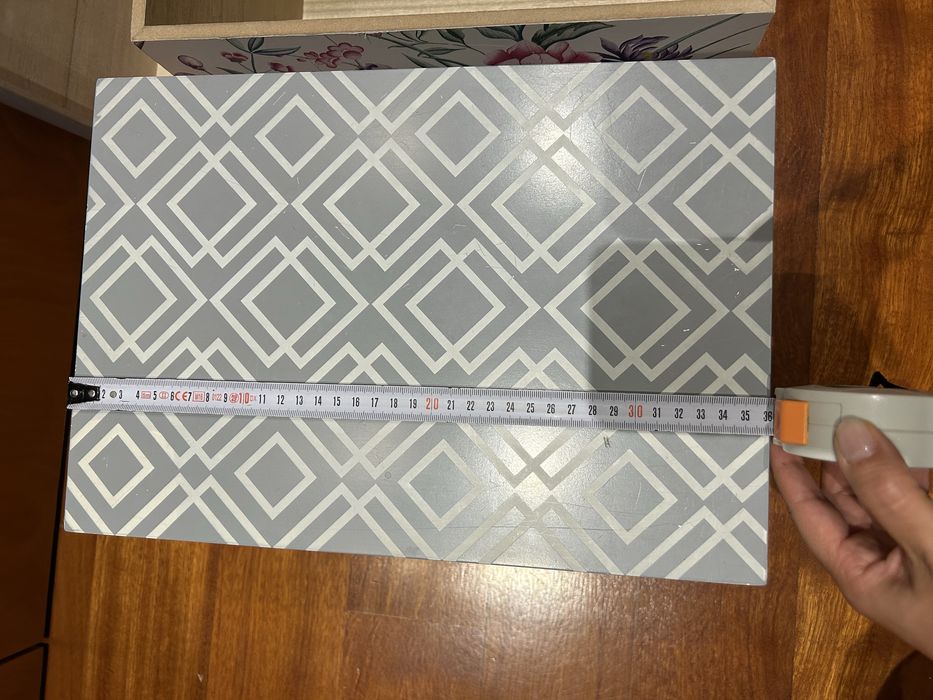 Caixas de arrumação decorativas madeira