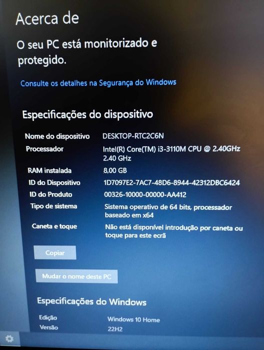 ASUS Vivo PC VC60 i3 8GB Ram