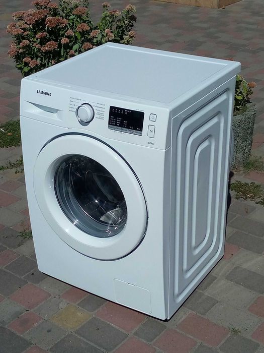 Стиральная машина автомат Samsung WW80J3470KW, на 8 кг., 1400 об/мин