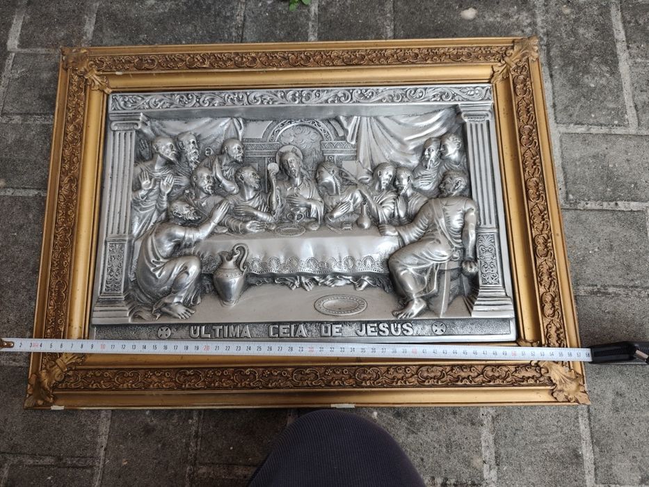 Quadro última ceia de Cristo