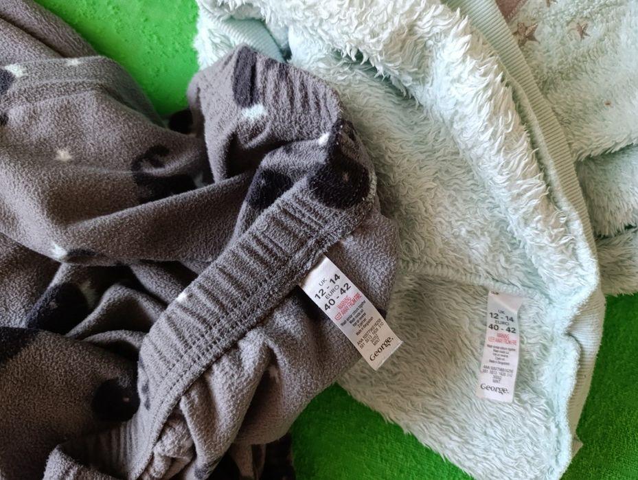 Теплая флисовая пижама Джордж, флиска Декатлон на М-Л 48-50