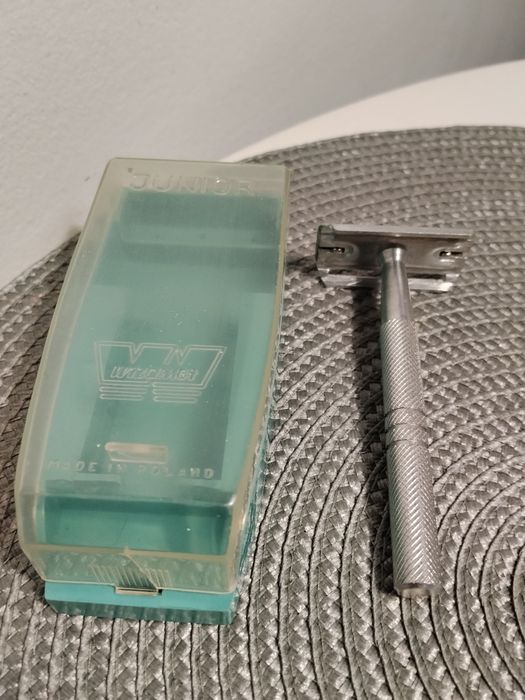 Kultowa maszynka do golenia z czasów PRL WIZAMET Junior plus opakowani