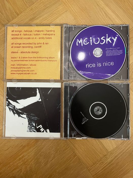 Mclusky Rice Is Nice & To Hell With Good Intentions CD EP x 2 noise rock Jesus Lizard
