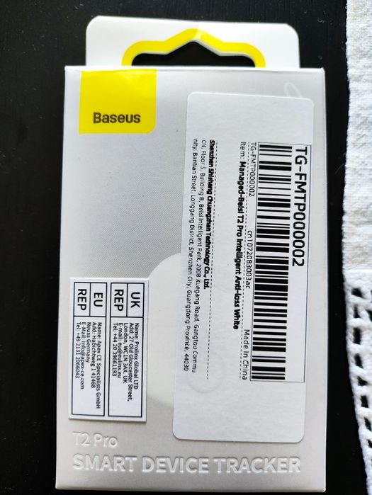 Rastreador inteligente sem fio Baseus