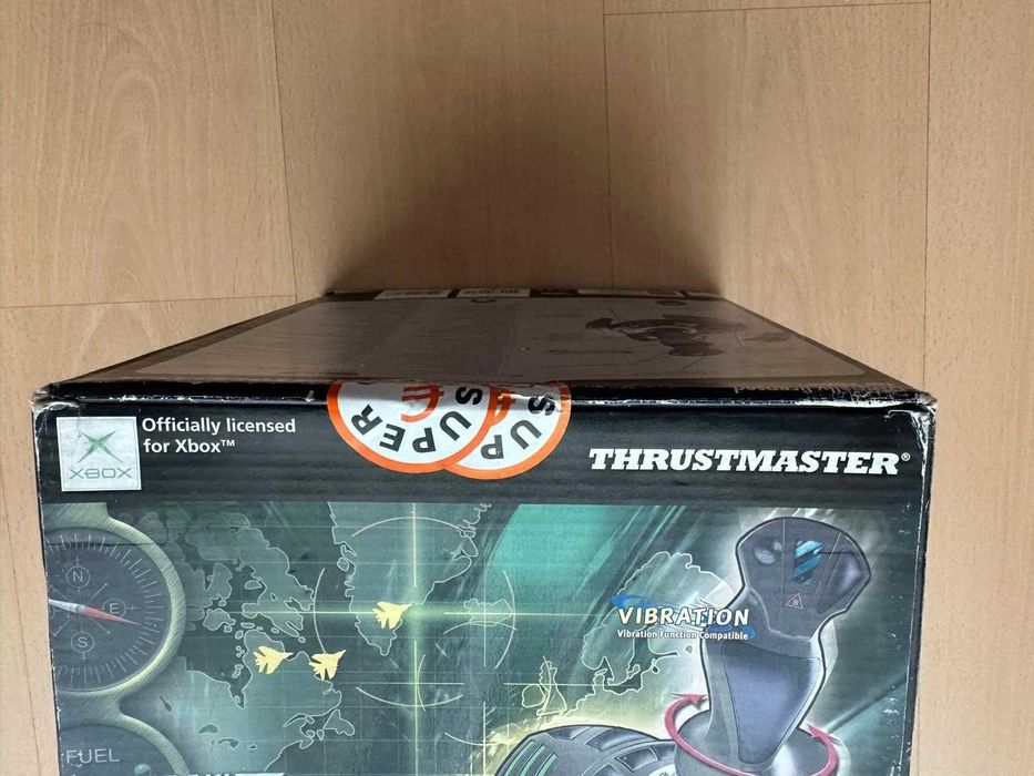 Microsoft XBOX Thrusmaster TOP GUN FOX 2 PRO FLIGHT STICK Novo selado