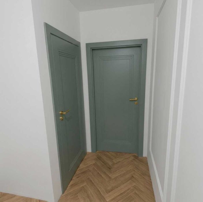 [SZYBKA REALIZACJA] Drzwi wewnętrzne Windoor ELEGANCE DECOR eukaliptus | przylgowe bezprzylgowe | lewe prawe | pokojowe łazienkowe pełne | 60-90