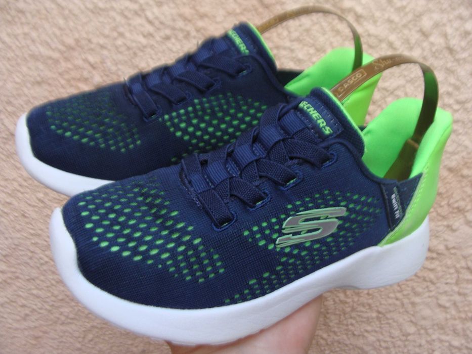 30/19 см Skechers  кроссовки крутые на резинках 2024 год оригинал