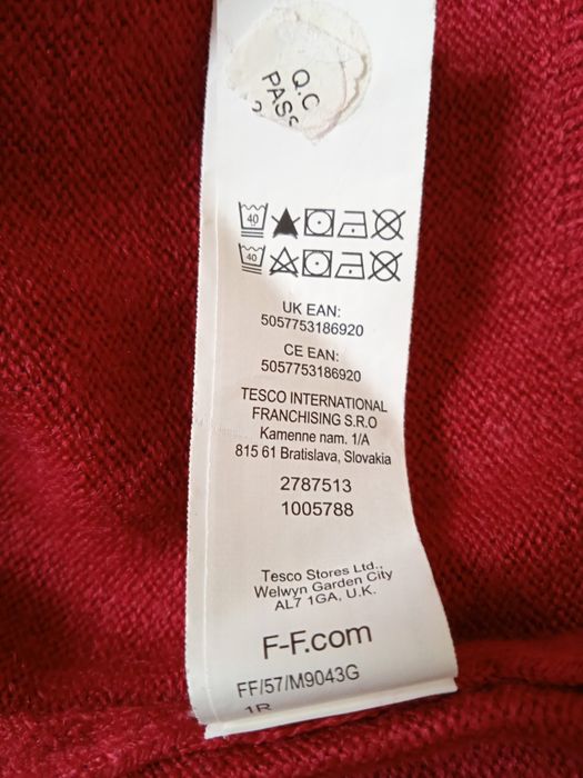 Чоловічий  светр, полувер F&F  р  2XL